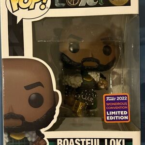 Funko Pop! Loki Figure with Black and Gold Accents